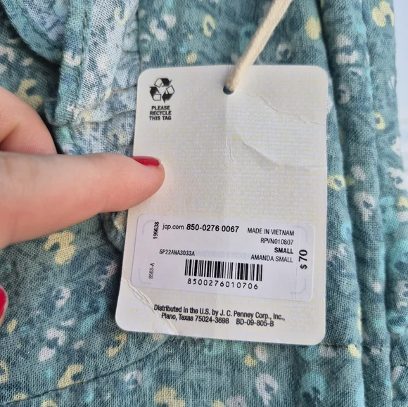 Floral Ruffle Prairie Sleeveless Cottagecore Boho Maxi Sun Dress - Picture 8 of 10